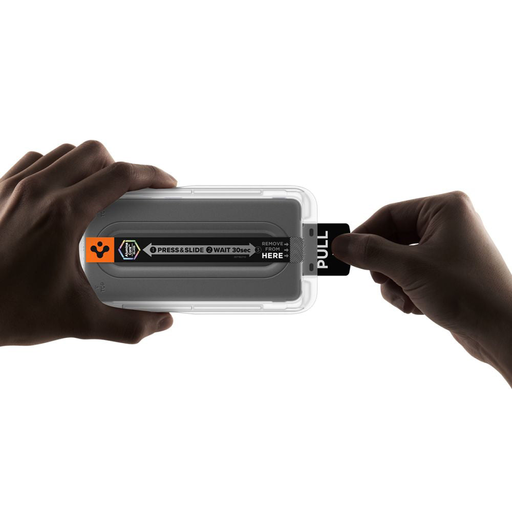 Protector de pantalla Spigen GlastR EZ FIT Pro HD Anti-Reflection para Samsung Galaxy S26 Ultra S948, Cristal Templado, Adhesivo Completo, Set de 2 piezas