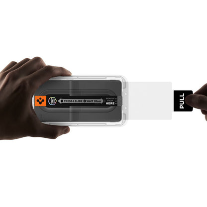 Protector de pantalla Spigen GlastR EZ FIT Pro HD Anti-Reflection para Samsung Galaxy S26 Ultra S948, Cristal Templado, Adhesivo Completo, Set de 2 piezas