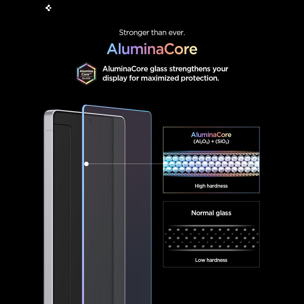 Protector de pantalla Spigen GlastR EZ FIT Pro HD Anti-Reflection para Samsung Galaxy S26 Ultra S948, Cristal Templado, Adhesivo Completo, Set de 2 piezas