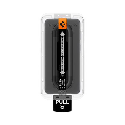 Protector de pantalla Spigen GlastR EZ FIT Pro HD para Samsung Galaxy A57 5G, Cristal Templado, Full Glue, Set de 2 piezas AGL11397