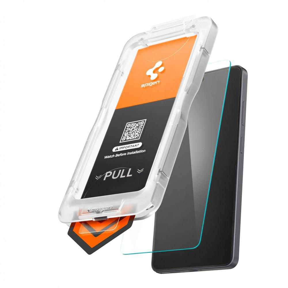 Protector de pantalla Spigen GlastR EZ FIT Pro HD para Samsung Galaxy S26 Plus S947, Cristal Templado, Full Glue AGL11086