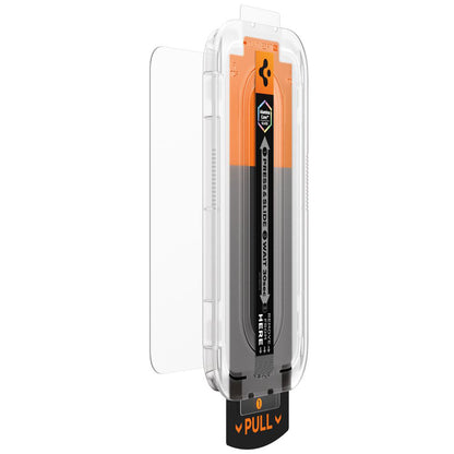 Protector de pantalla Spigen GlastR EZ FIT Pro para Apple iPhone 17 Pro Max / 16 Pro Max, Cristal Templado, Full Glue