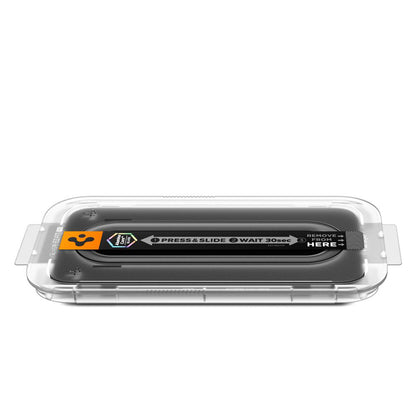 Protector de pantalla Spigen GlastR EZ FIT Pro para Apple iPhone 17 Pro Max / 16 Pro Max, Cristal Templado, Full Glue