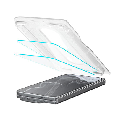 Protector de pantalla Spigen GlastR EZ FIT Pro para Google Pixel 11 Pro Fold, vidrio templado, adhesivo completo, juego de 2 piezas AGL11490