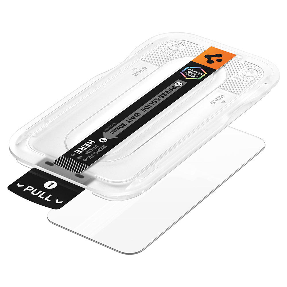 Protector de pantalla Spigen GlastR EZ FIT Pro para Google Pixel 11 Pro Fold, vidrio templado, adhesivo completo, juego de 2 piezas AGL11490