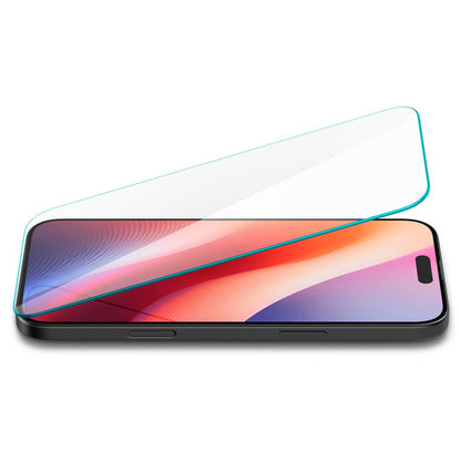 Protector de pantalla Spigen GlastR Slim para Apple iPhone 16 Pro Max, Cristal Templado, Full Glue