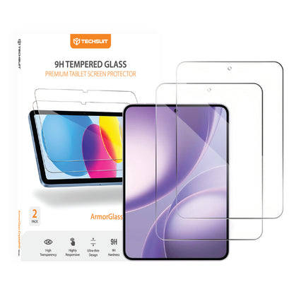 Protector de pantalla Techsuit ArmorGlass CrystalHD para Oppo Pad Mini, vidrio templado, adhesivo completo, juego de 2 piezas