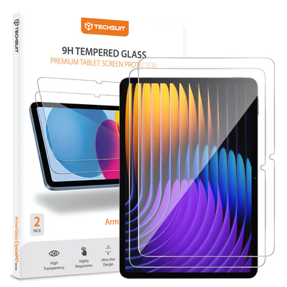 Protector de pantalla Techsuit ArmorGlass CrystalHD para Xiaomi Pad 7 / 7 Pro, Cristal Templado, Full Glue, Set de 2 piezas