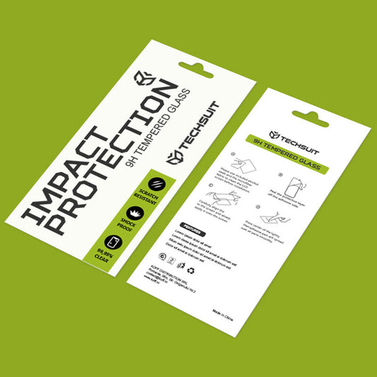 Protector de pantalla Techsuit para Honor 400 Smart 4G / X7d 4G / 400 Smart 5G / X7c / 200 Smart / X7b 5G, Cristal Templado, Full Glue, 111D