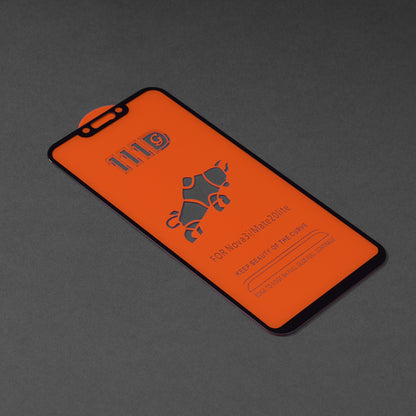 Protector de pantalla Techsuit para Huawei P Smart+ 2019 / Mate 20 Lite / nova 3 / nova 3i, Vidrio templado, Full Glue, 111D, Negro