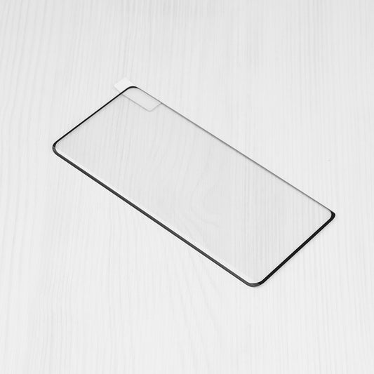 Protector de pantalla Techsuit para Oppo Reno12 Pro, vidrio templado, adhesivo completo, 111D, negro