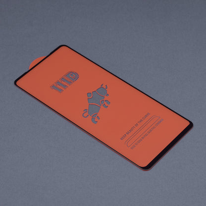 Protector de pantalla Techsuit para Oppo Reno8 Lite / Reno7 / Reno7 Lite / Oneplus Nord N20 5G, Vidrio templado, Full Glue, 111D, Negro