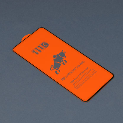 Protector de pantalla Techsuit para Xiaomi 11 Lite 5G NE / Mi 11 Lite 5G / 11 Lite, vidrio templado, adhesivo completo, 111D, negro