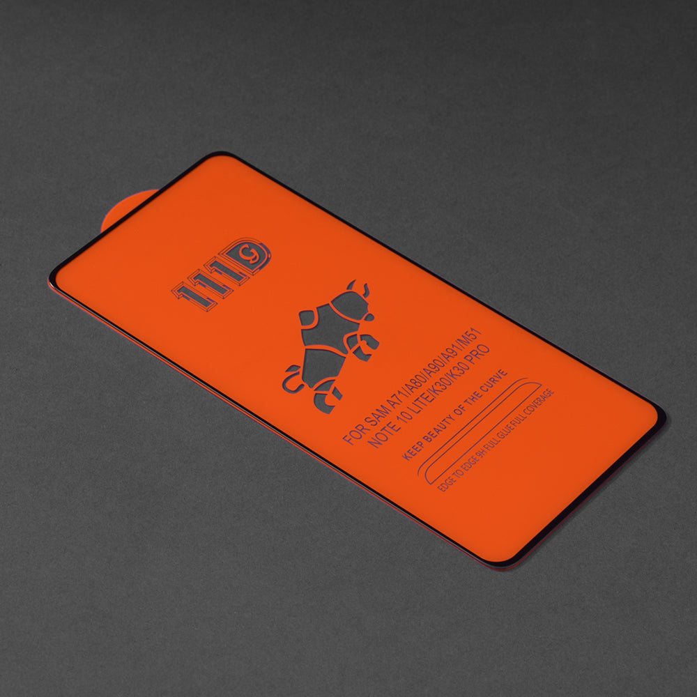 Protector de pantalla Techsuit para Xiaomi Poco X5 Pro / Redmi Note 12 Pro 5G / Note 12 Pro+, Vidrio templado, Full Glue, 111D, Negro