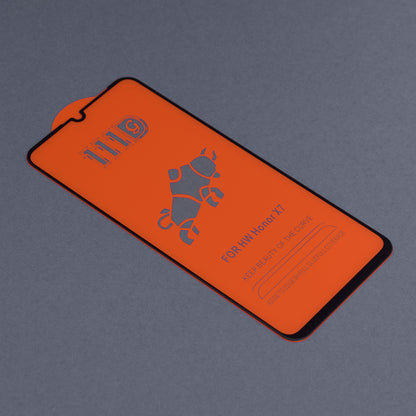 Protector de pantalla Techsuit para Xiaomi Redmi 13C 5G / 13C / Poco C65, vidrio templado, adhesivo completo, 111D, negro