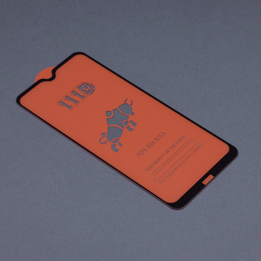 Protector de pantalla Techsuit para Xiaomi Redmi 8A / 8, vidrio templado, adhesivo completo, 111D, negro