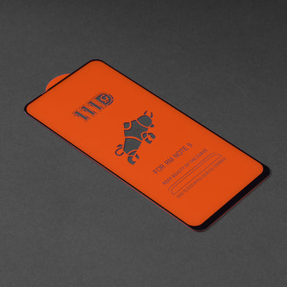 Protector de pantalla Techsuit para Xiaomi Redmi Note 9 / 10X 4G, vidrio templado, adhesivo completo, 111D, negro