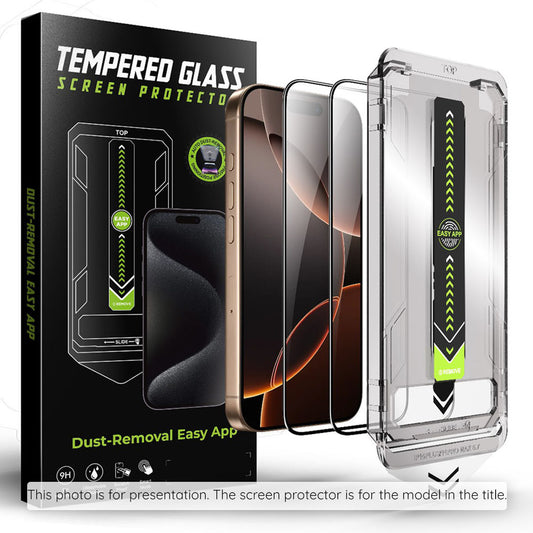 Protector de pantalla Techsuit TitanGlass CrystalHD para Samsung Galaxy S25 FE, Cristal Templado, Full Glue