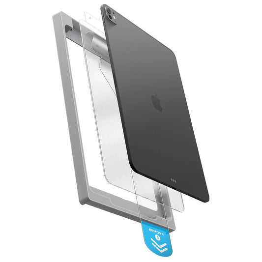 Protector de pantalla UNIQ Optix Exofit para Apple iPad (2025), vidrio templado, adhesivo completo