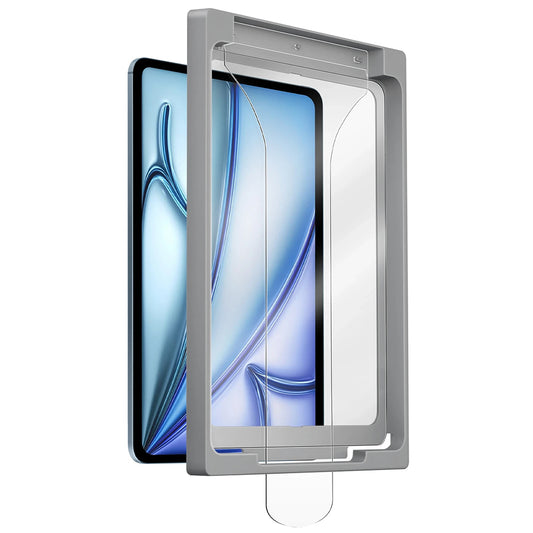 Protector de pantalla UNIQ Optix Exofit para Apple iPad Air 11 (2024), vidrio templado, adhesivo completo