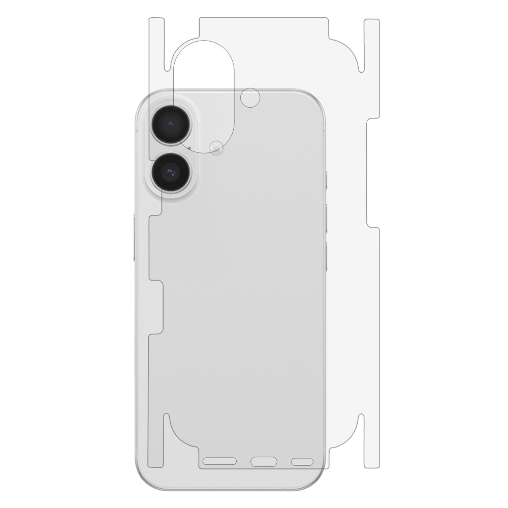 Protector trasero OEM para Apple iPhone 17, plástico