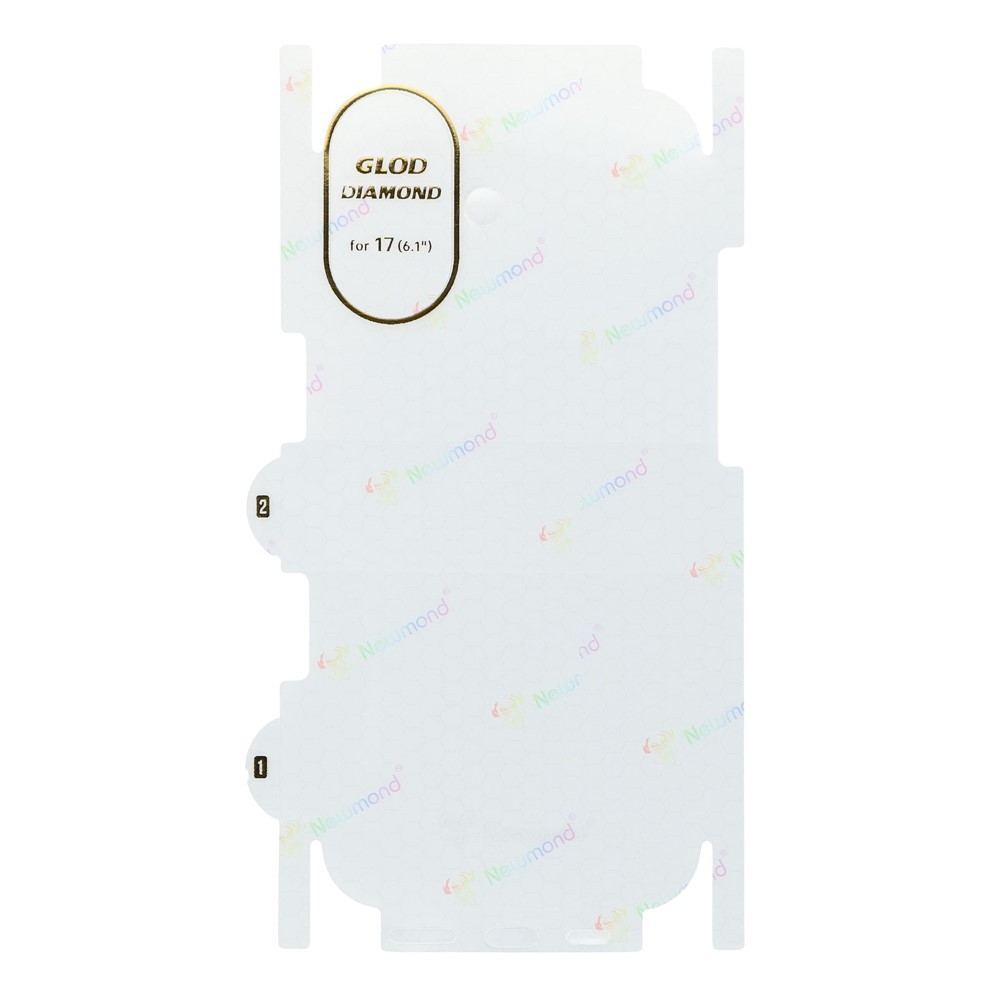 Protector trasero OEM para Apple iPhone 17, plástico