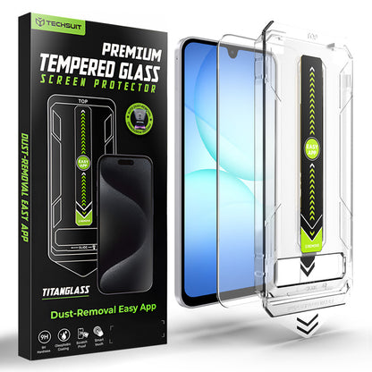 Protector de pantalla Techsuit TitanGlass CrystalHD para Samsung Galaxy A17 5G / A16 5G A166 / A16 4G A165, Vidrio templado