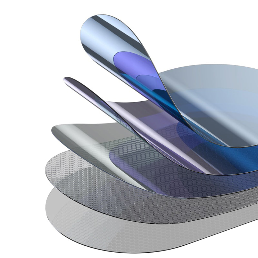 Folie Espejo Anti Lluvia Baseus ClearSight, 136mm x 96mm, Plástico, Set 2 piezas C11853200201-00