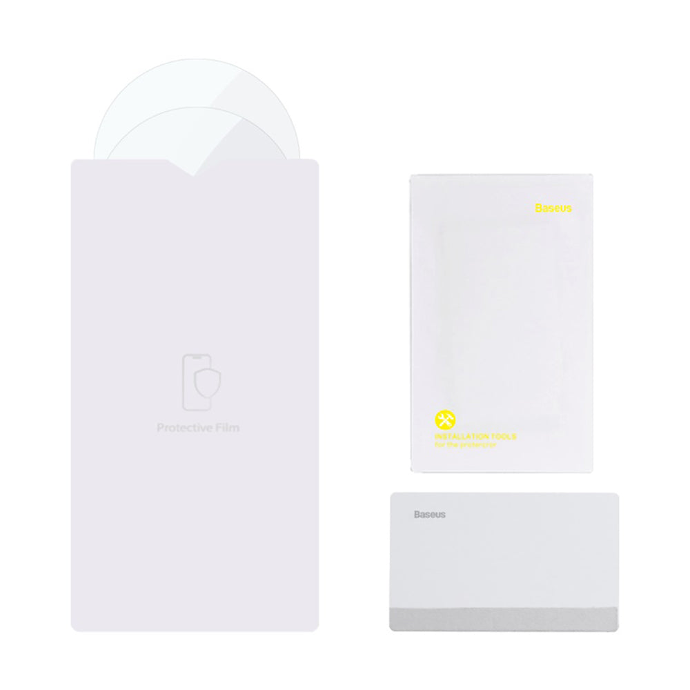 Folie Espejo Anti Lluvia Baseus ClearSight, 136mm x 96mm, Plástico, Set 2 piezas C11853200201-00