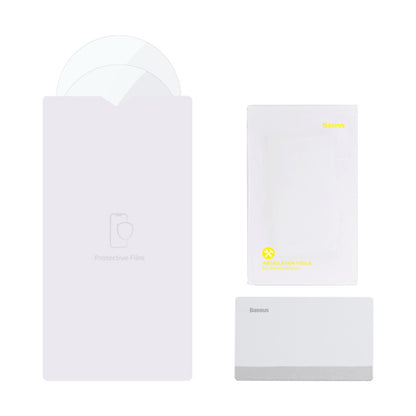 Folie Espejo Anti Lluvia Baseus ClearSight, 136mm x 96mm, Plástico, Set 2 piezas C11853200201-00