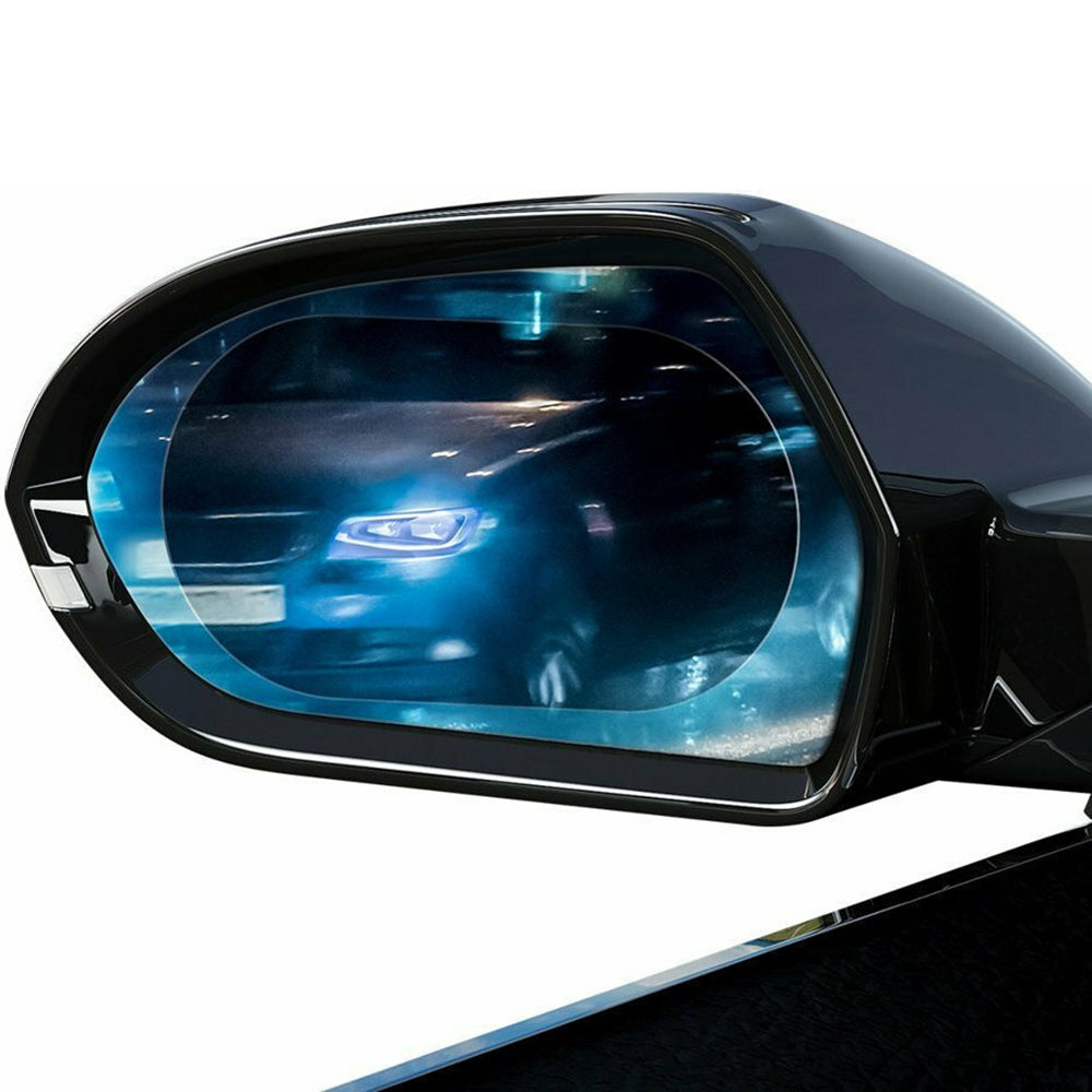 Folie Espejo Anti Lluvia Baseus, 135mm x 95mm, Plástico, Set 2 piezas SGFY-C02