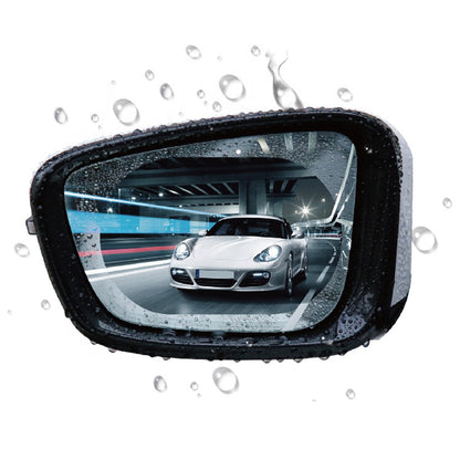 Techsuit Anti-Rain Mirror Film, 135mm x 95mm, Plastic, Set of 2 pieces