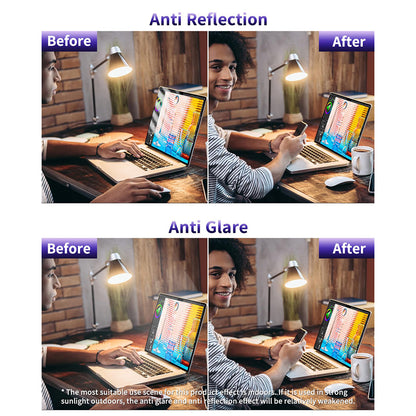 Lámina Protectora de Pantalla Anti Luz Azul Techsuit VisionProX para Apple MacBook Air M3 15inch (2024) / Air M2 15inch (2023), Plástico