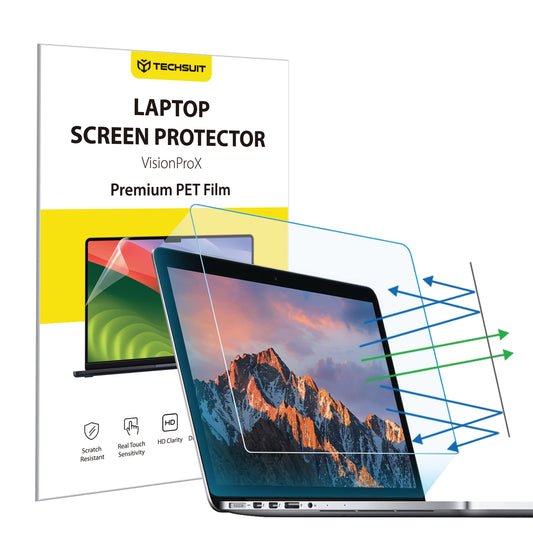 Película Protectora de Pantalla Anti Luz Azul Techsuit VisionProX para Laptop de 14 pulgadas, Plástico