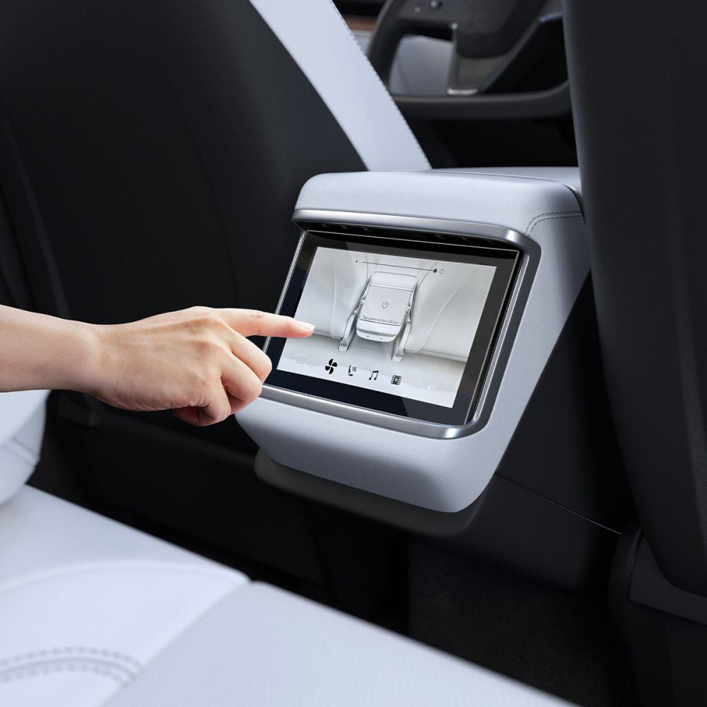 Protector de Pantalla Spigen GlastR Slim Anti-Reflejos para Real Touchscreen Tesla X / S (2022 - 2021), Cristal Templado, Negro