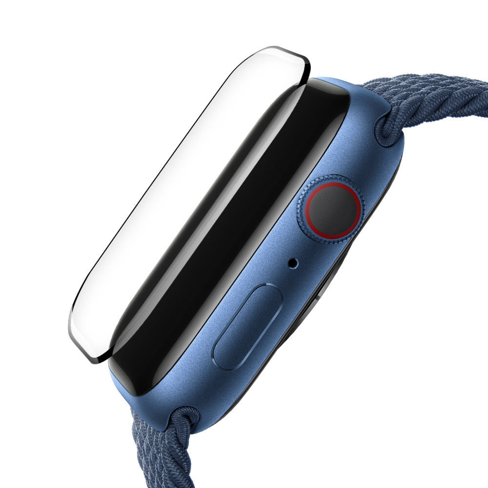 Protector Blueo High Molecule para Apple Watch 40mm Series, Vidrio Templado, Negro