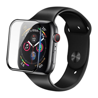 Protector Blueo High Molecule para Apple Watch 44mm Series, Vidrio Templado, Negro
