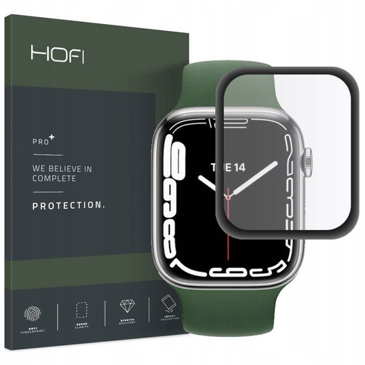 Funda protectora HOFI PRO+ para Apple Watch Serie 41mm, Plástico, Negro HOFI160BLK