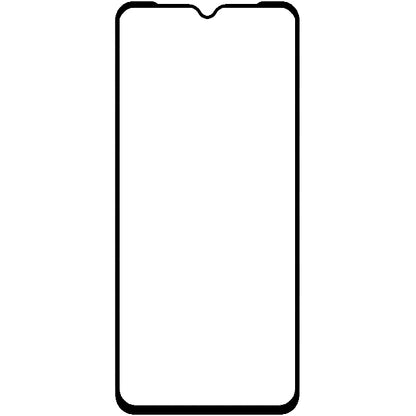 OEM Película Protectora de Pantalla para Xiaomi Redmi 9A / Xiaomi Redmi 9C, Glass Shield, Full Face, Full Glue, 5D, 0.3mm, Negro