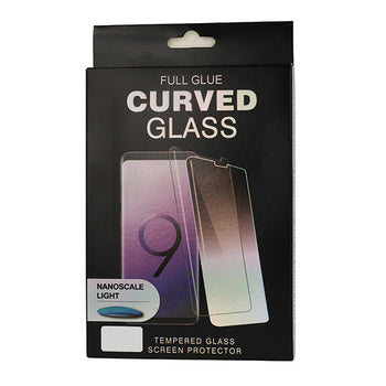 Protector de pantalla de cristal líquido OEM para Samsung Galaxy S10 G973, pegamento UV, cristal con protección UV