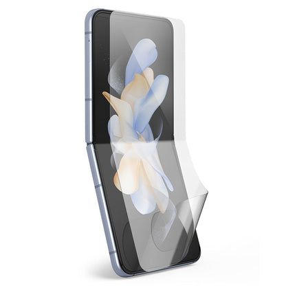 Protector de pantalla interior Ringke Dual Easy para Samsung Galaxy Z Flip4 F721, Plástico, Juego de 2 piezas