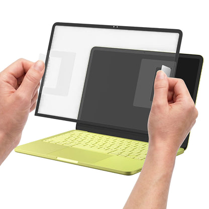 Protector de Pantalla Spigen GlastR Slim para Apple MacBook Neo 13 pulgadas, Vidrio Templado, Negro AGL11669