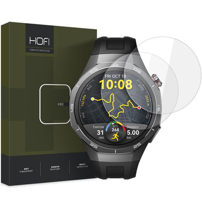 Película protectora HOFI Glass PRO+ para Huawei Watch GT 5 Pro 46mm, Juego de 2 piezas, Cristal protegido 