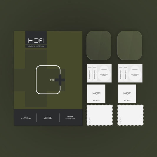 Protector HOFI Glass PRO+ para Xiaomi Redmi Watch 5 Active, Set de 2 piezas, Vidrio Templado