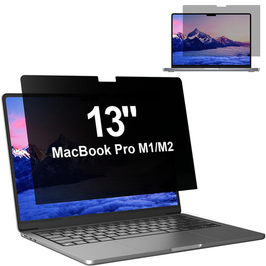 Lámina Protectora de Pantalla Privacy Techsuit VisionProX para Apple MacBook Pro 13inch (2022) / (2020) / (2019) / (2018) / (2016), Plástico