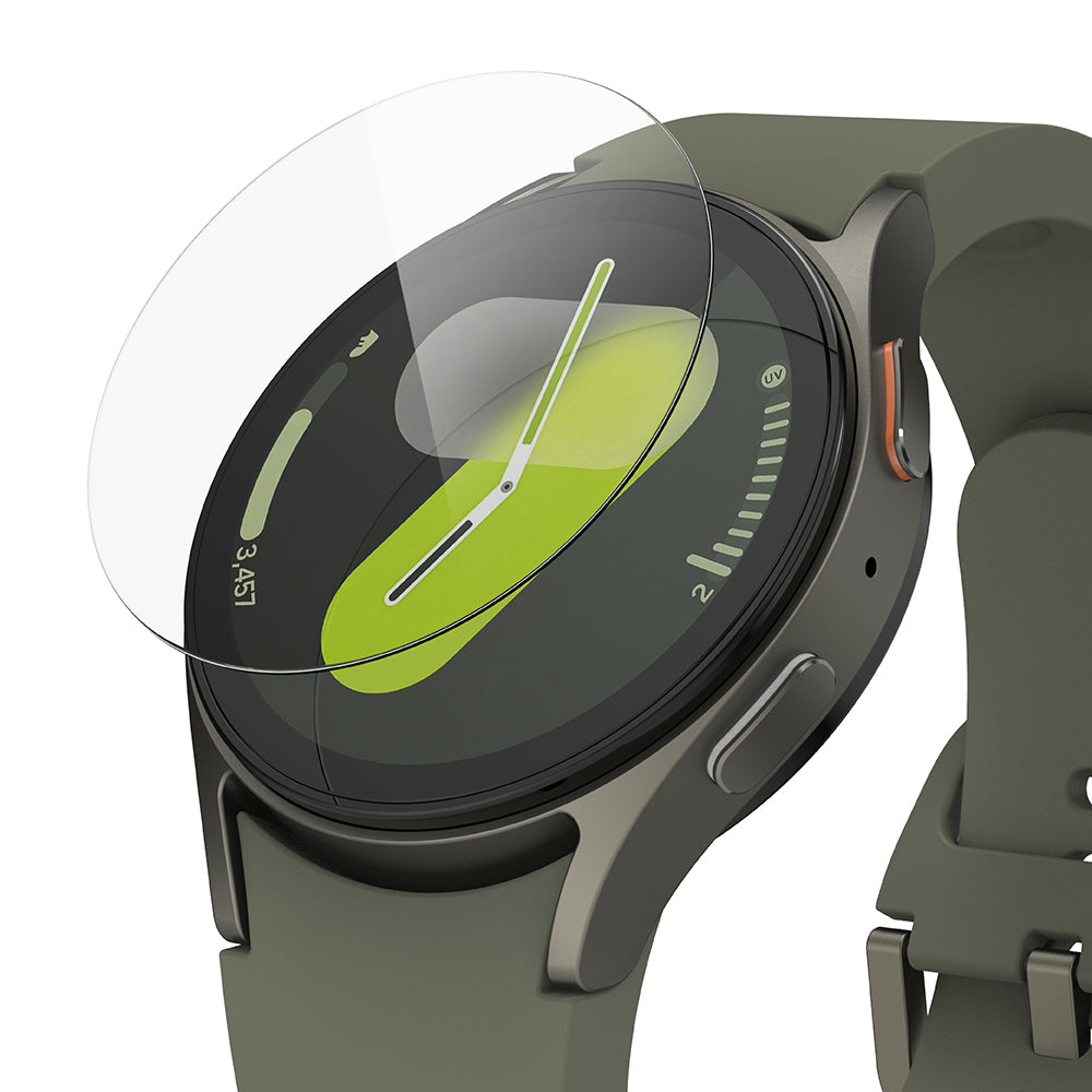Protector de pantalla Ringke R6 para Samsung Galaxy Watch7 44mm, Set de 4 piezas, Vidrio templado