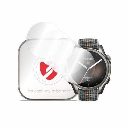 Protector de Pantalla Smart Protection Premium Classic para Amazfit Balance, Set de 4 piezas, Plástico