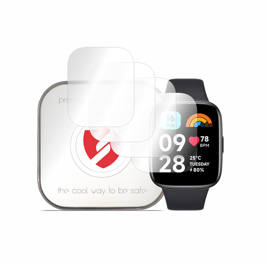 Protector de Pantalla Smart Protection Premium Classic para Apple Watch 41mm / 40mm Series, Set de 4 piezas, Plástico