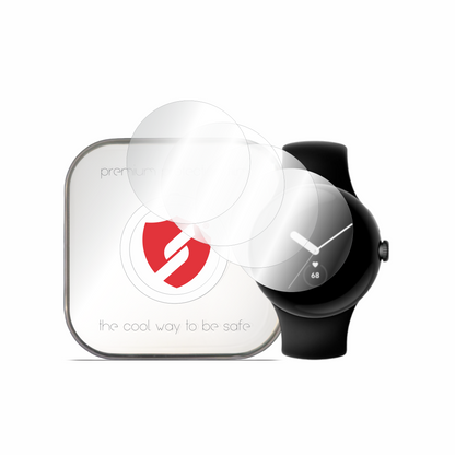 Protector de Pantalla Smart Protection Premium Classic para Google Pixel Watch 2 / Watch, Set de 4 piezas, Plástico