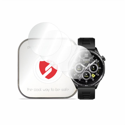 Protector de Pantalla Smart Protection Premium Classic para Honor Watch 6, Plástico, Set de 4 piezas